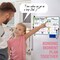 Monthly Magnetic Calendar for Fridge 12x17 In with 3 Markers & Eraser Refrigerator Dry Erase Calendar Monthly Whiteboard Planner Erasable White Board Magnetic Monthly Calendar for Refrigerator